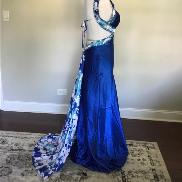 NWOT Prom BodyCon Backless, Cutout, HOT - Picture 2 of 8